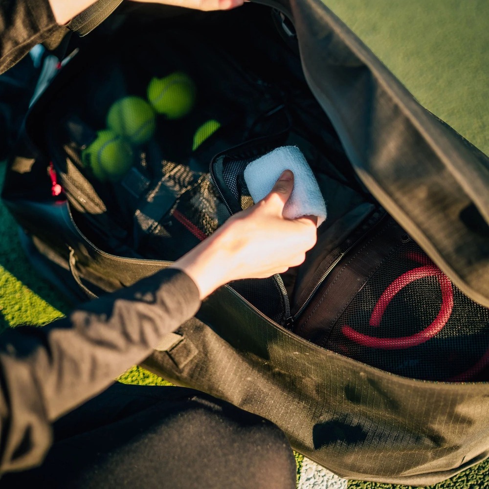 Cancha Racquet Bag Pro Black CRBP-01 Weather Resistant Tennis Sports Backpack - Picture 16 of 16